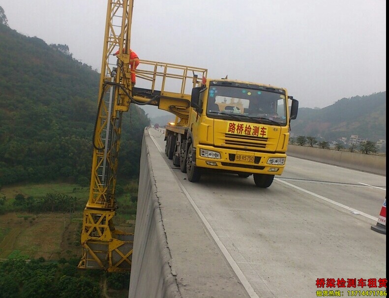 益陽(yáng)橋梁檢測(cè)車租賃
